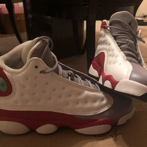 Air Jordan’s Retro 13’s grey toe